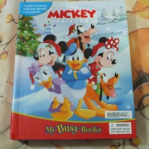 2021 Disney Mickey's Christmas My Busy Book Board book